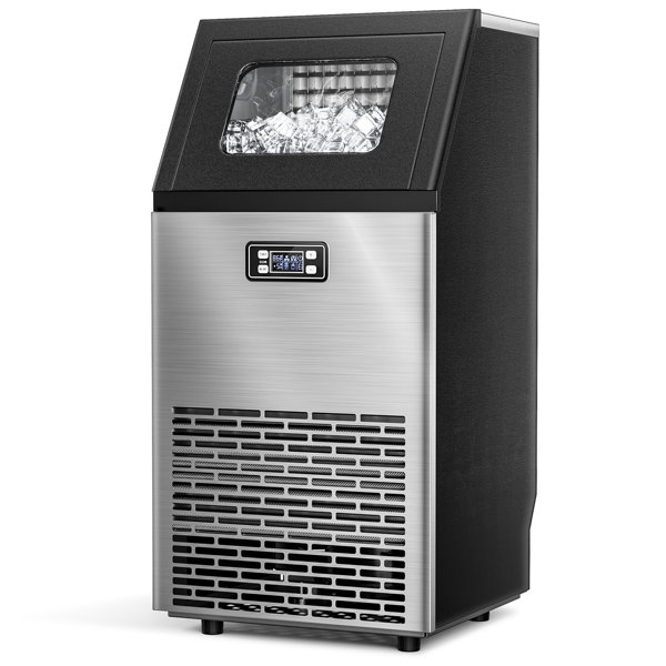 R.W.FLAME 100 Lb. lb. Daily Production Cube Clear Ice Commercial Under Counter Ice Maker Wayfair